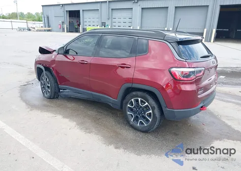 2021 Jeep Compass Trailhawk 4X4 from USA, damaged, VIN 3C4NJDDB6MT502932